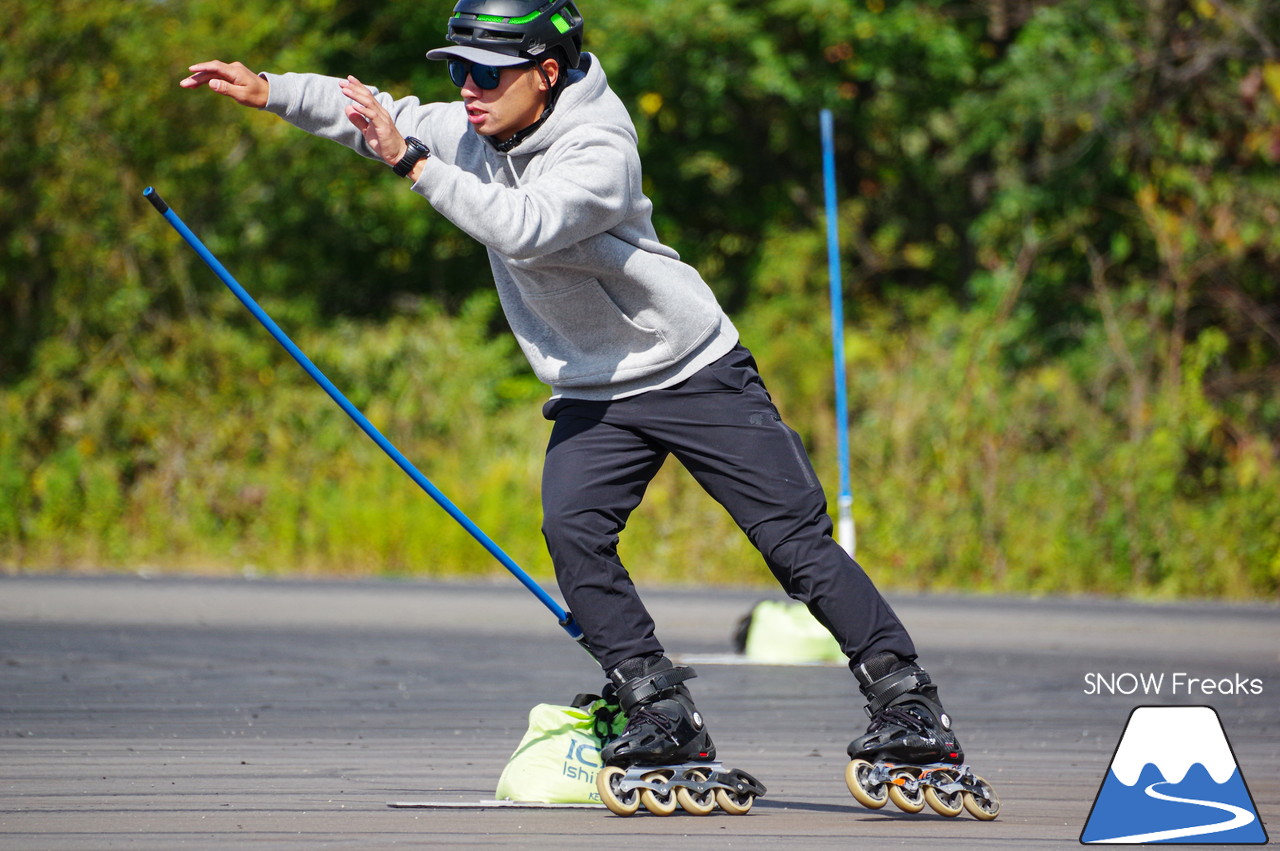 ISHII SKI ACADEMY and KAMUI SKI LINKS コラボ企画 ☆『THE オフトレ』インラインスケートトレーニング in カムイスキーリンクス